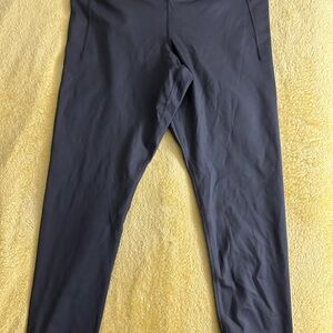 GAP Gray Leggings with High Waistband and Stretchy Fabric